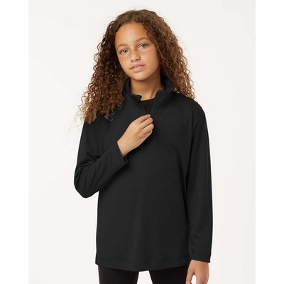 AllPro™ Pro-Lock Youth Performance Quarter-Zip Pullover Sweater