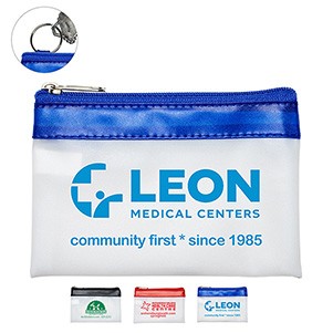 4-1/2" W x 3" H "MALTA" VINYL TRAVEL POUCH