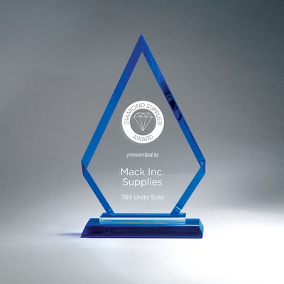 Large Crystal Blue Diamond